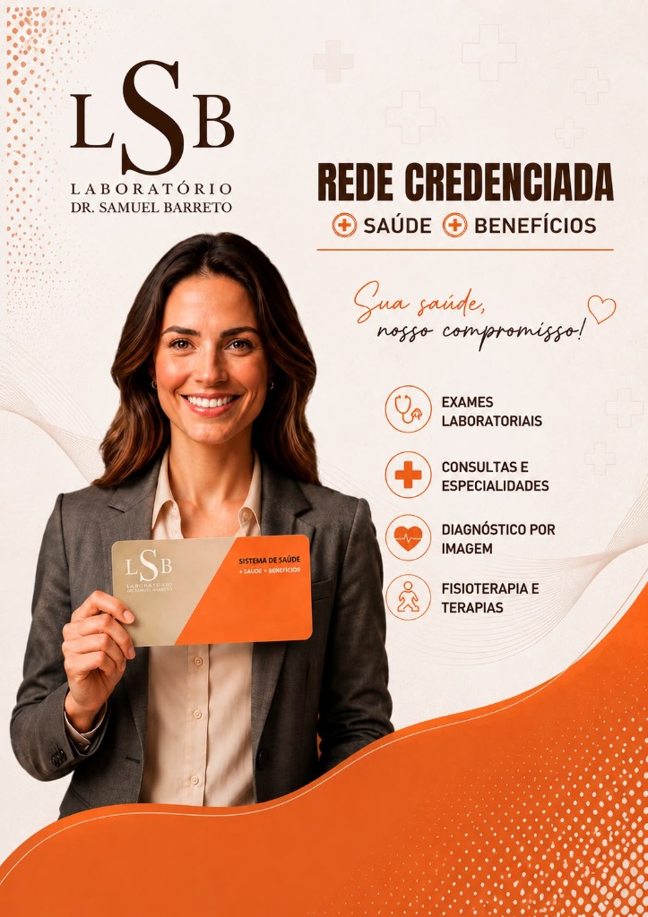Cartão Sistema de Saúde Laboratório Dr. Samuel Barreto